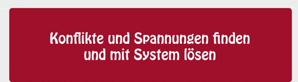 Konflikte und Spannungen finden und mit System lösen